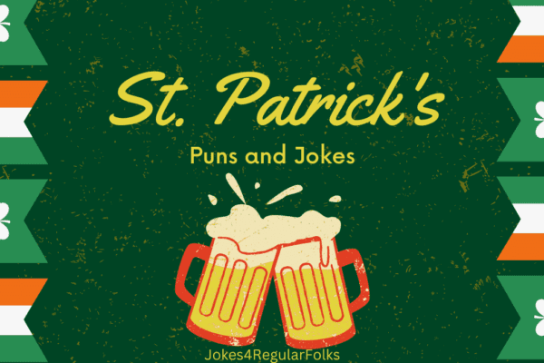 beer mugs st. paddy's day jokes and puns