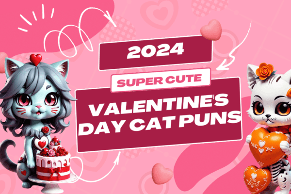 Cute cat jokes and puns for V-day